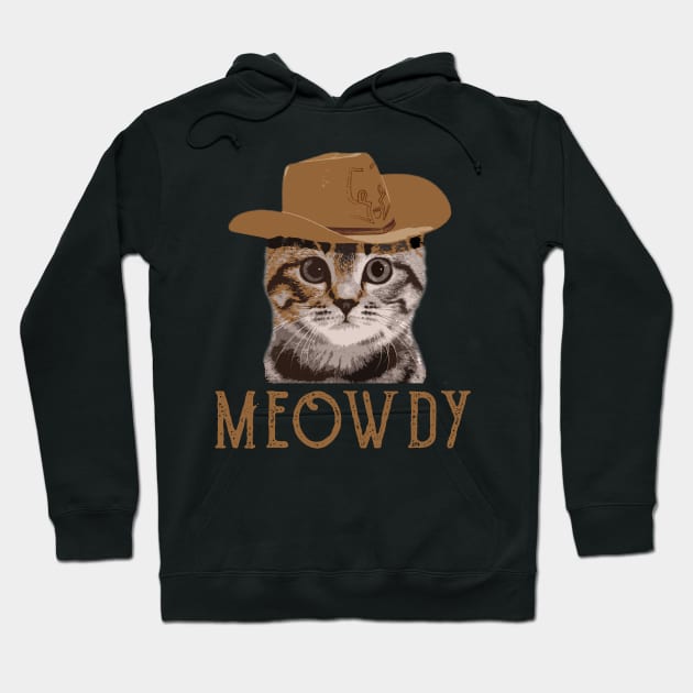 Meowdy Hoodie by nikalassjanovic